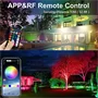 RGB színes telefonról irányítható LED reflektor/Party reflektor - 60W