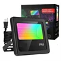 RGB színes telefonról irányítható LED reflektor/Party reflektor - 60W