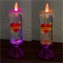 Elemről és USB-ről működtethető gyertya alakú RGB LED hangulatvilágítás