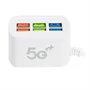 6 portos USB hálózati gyorstöltő 3.1A (BBV)