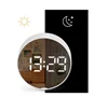 Digitális LED tükör kijelzős asztali ébresztőóra, hőmérő DT-6505