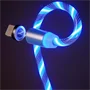 Lenyűgözően villogó mágneses USB töltőkábel cserélhető fejekkel – RGB