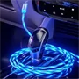 Lenyűgözően villogó mágneses USB töltőkábel cserélhető fejekkel – RGB