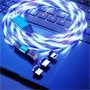 Lenyűgözően villogó mágneses USB töltőkábel cserélhető fejekkel – RGB