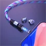 Lenyűgözően villogó mágneses USB töltőkábel cserélhető fejekkel – RGB