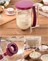 Kézi tészta adagoló gép, 900ml - gofrihoz, muffinhoz, palacsintákhoz, süteményekhez