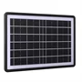 12W-os 5 töltőfejes szolár panel - 26x37 cm napelemes töltő panel