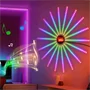 Telefonról vezérelhető, Bluetooth LED dekorvilágítás tüzijáték mintával