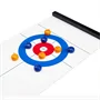 Asztali curling játék kiteríthető pályával - 122 x 43 cm