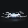 Könnyen kezelhető QuadCopter WIFI-s drón kamerával fotók és videók rögzítéséhez - fehér