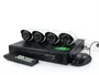 AHD komplett biztonsági kamera rendszer központi egységgel és 4 db Full HD 1080p éjjellátó kamerával