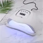 SUN Y9 UV LED professzionális műkörmös lámpa telefontartóval, beépített mozgásérzékelővel és hordozófüllel - 192W