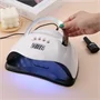 SUN Y9 UV LED professzionális műkörmös lámpa telefontartóval, beépített mozgásérzékelővel és hordozófüllel - 192W