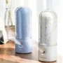 Ultrahangos USB aroma diffúzor csillag mintával - 3in1 aromaterápiás készülék, párásító és nyugtató hatású éjjeli fény