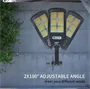 Worth Air N-624E 180W kültéri napelemes lámpa mozgásérzékelővel