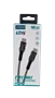 jinging X119 USB C adatkábel /C-to-C, 1 méter/