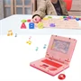 Készségfejlesztő játék laptop kislányoknak - mozgó képernyővel, zenével és fényhatásokkal