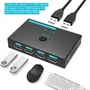SGEYR 4 Ports USB 2.0 Switch (2-in-4-out)