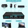 SGEYR 4 Ports USB 2.0 Switch (2-in-4-out)