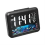 7002WJ színes LCD kijelzős LED óra fekete teknős
