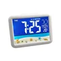7002WJ színes LCD kijelzős LED óra fehér tengerpart