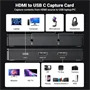 UGREEN CM630 HDMI videórögzítő kártya /USB-C, 4K, 60Hz/