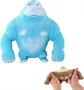Gorilla formájú, nyomkodható, stressz csökkentő játék gumiból