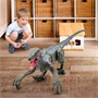 Velociraptor távirányítós játék dínó élethű hanghatásokkal - 31 cm