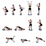 Fitness egyensúlyozó deszka - feszesíti a hasfal- és a lábizmokat