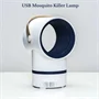 Szúnyog- és bogárirtó lámpa csalogató UV fénnyel és légörvénnyel - egy mozdulattal kiüríthető USB rovarcsapda