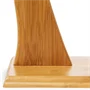 2in1 banán érlelő és frissen tartó kampó bambuszból és fémből - 28,5x16x16 cm