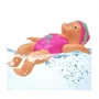 Mini Water Baby - felhúzható úszó játékbaba