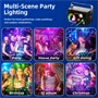 3in1 lézer+LED party fény távirányítóval