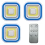 Vezeték nélküli COB LED lámpa szett távirányítóval