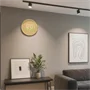 LED bambusz falióra távirányítóval (DS-5823L)
