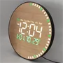 LED bambusz falióra távirányítóval (DS-5823L)