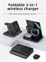 W82S összecsukható 3in1 Wireless töltőállomás
