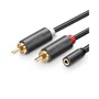 UGREEN 2xRCA kábel (Cinch) jack 3.5 mm 25cm