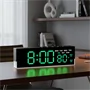 Többfunkciós LED digitális ébresztőóra hangulatvilágítással