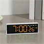 Többfunkciós LED digitális ébresztőóra hangulatvilágítással