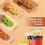 Forrólevegős popcorn készítő gép