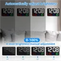 GH0707L LED falióra dátum és hőmérséklet kijelzéssel