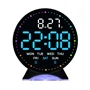 Kerek RGB LED digitális ébresztőóra