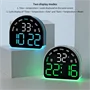 Félköríves LED digitális ébresztőóra