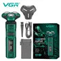 VGR V-343 Három forgófejes vízálló borotva